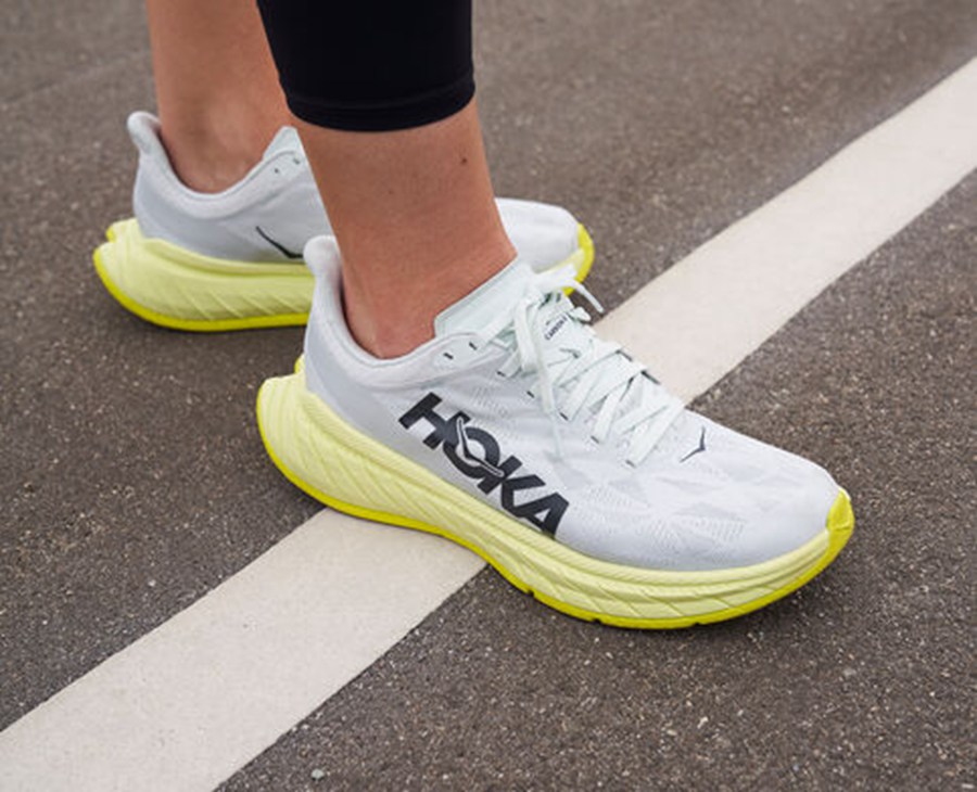 Tenis Hoka One One Mujer Blancos - Carbon X 2 - TCSM76589